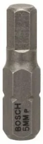 Bosch bit wkręcająca Extra Hart imbus 5, 25 mm 2607001726 - Klucze i nasadki - miniaturka - grafika 3