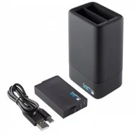 Akcesoria do kamer sportowych - GoPro Podwójna ładowarka + akumulator Fusion ASDBC-001-EU - miniaturka - grafika 1