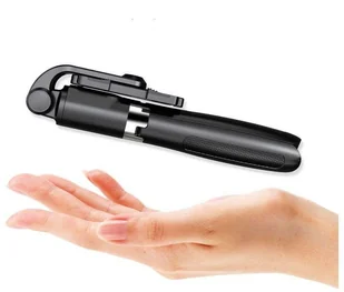 4kom.pl Uchwyt Selfie Stick Tripod bezprzewodowy L01S Wireless Black 1233 - Selfie stick - miniaturka - grafika 12