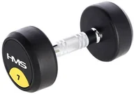 Hantle i ciężarki - HMS Hantla 7 kg gumowana Pro HG HMS 17-66-150 - miniaturka - grafika 1