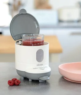 Beaba Bibexpresso Ekspres do mleka 2w1 White/grey - Podgrzewacze butelek i sterylizatory - miniaturka - grafika 14