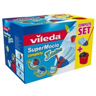 Vileda BOX MOCIO 3 ACTION COMPLETO (137579 / 137566 / - Miotły, szufle, mopy - miniaturka - grafika 2