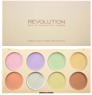 Makeup Revolution Camouflage Corrector Palette paleta do korygowania makijażu - Podkłady do twarzy - miniaturka - grafika 3