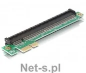 Adaptery i przejściówki - Delock karta rozszerzeniowa typu Riser PCIe x1 > x16 (89159) - miniaturka - grafika 1