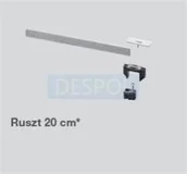 Odpływy liniowe - Viega 711863 ADVANTIX Ruszt Visign SR4, długość 200 mm, kolor BIAŁY - miniaturka - grafika 1