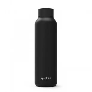 Quokka Solid - Butelka termiczna ze stali nierdzewnej 630 ml (Jet Black) - Shakery i bidony sportowe - miniaturka - grafika 2