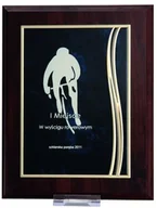 Gadżety dla kibiców - UPOMINKARNIA Dyplom Z Tworzywa Sztucznego Z Metalową Blaszką Grawerowany victoriasport-HG85-0 - miniaturka - grafika 1