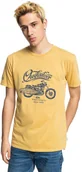 Koszulki i topy damskie - Quiksilver t-shirt TOP OF THE HOUR TEE Nugget Gold YMA0 - miniaturka - grafika 1
