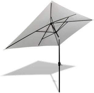 vidaXL vidaXL Parasol prostokątny (200 x 300 cm) Piaskowy - Parasole ogrodowe - miniaturka - grafika 2