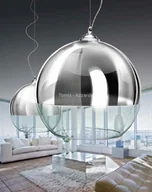 Lampy sufitowe - Azzardo Lampa wisząca Silver Ball 40 AZ0734) - miniaturka - grafika 1