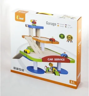 Viga VIGA 59690 STACJA BENZYNOWA Z DWUPOZIOMOWYM GARAŻEM 0925 - Tory, garaże, parkingi - miniaturka - grafika 3