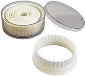 Formy do ciast - Ibili 784200 forma do wycinania kształty, okrągłe, karbowane 784200 - miniaturka - grafika 1