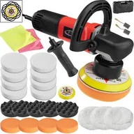 Szlifierki i polerki - TecTake Polerka mimośrodowa 710 W + zestaw do polerowania - miniaturka - grafika 1