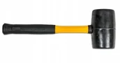 Młotki - MODECO Młotek Gumowy 650G Trzonek Stalowy - miniaturka - grafika 1