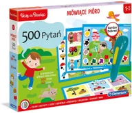 Zabawki interaktywne dla dzieci - Clementoni Mówiące pióro 500 pytań 50651 - miniaturka - grafika 1
