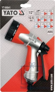 YATO Zraszacz pistoletowy regulowany YT-99841 - Węże ogrodowe i zraszacze - miniaturka - grafika 4