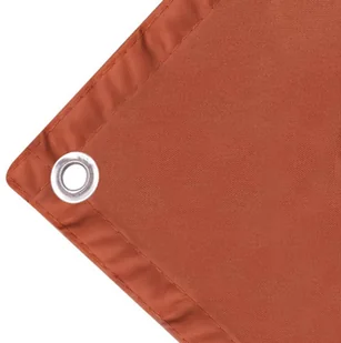 vidaXL Parawan balkonowy z tkaniny oxford, 90x600 cm, terakota vidaXL - Parawany - miniaturka - grafika 4