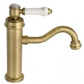 Baterie umywalkowe - Sapho VIENNA bateria umywalkowa z odpływem, brąz (LO41476BR) VO002BR - miniaturka - grafika 1