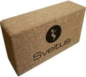 Klocki do jogi - Sveltus Cork Yoga Brick - miniaturka - grafika 1