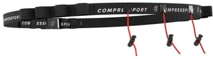 Compressport Pasek na numer startowy RACE BELT 2020 czarny - Pozostały sprzęt i akcesoria do ćwiczeń - miniaturka - grafika 4
