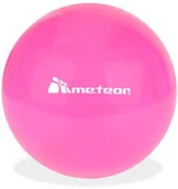Piłki do ćwiczeń - Meteor Piłka gimnastyczna, 18 cm, różowy - miniaturka - grafika 1