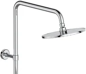 Zestawy prysznicowe - Ideal Standard Ceratherm T50 Zestaw prysznicowy termostatyczny ścienny z deszczownicą chrom A7230AA - miniaturka - grafika 1