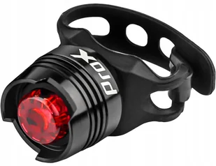 PROX Lampa lampka rowerowa Naos 1 Led Tył +baterie - Lampki rowerowe - miniaturka - grafika 2