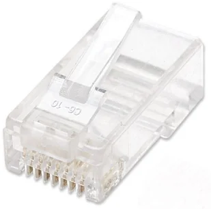 Intellinet Wtyk RJ45 Cat5e UTP 3-zą bkowy na drut słoik 100szt 502399 - Wtyczki i adaptery - miniaturka - grafika 5