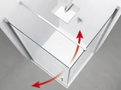 Ścianki i drzwi prysznicowe - Novellini Young 2.0 1B Y21B821H - miniaturka - grafika 1