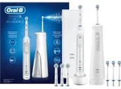 Wybielanie zębów - Oral B Oral B GeniusX + Aquacare 6 zestaw do pielęgnacji zębów - miniaturka - grafika 1