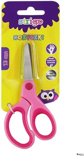 Strigo Nożyczki dla dzieci z gumowym wykończeniem STRIGO - Artykuły biurowe - miniaturka - grafika 3
