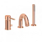 Baterie wannowe i prysznicowe - Paffoni Light Rose złoty LIG040LROSE - miniaturka - grafika 1