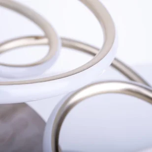 Näve Lampa sufitowa LED Rizado, step-dim, nikiel satyna - Lampy sufitowe - miniaturka - grafika 3