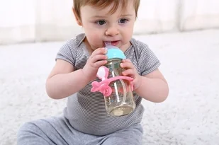 Mombella MIĘTOWA MAŁPKA silikonowy gryzak Mombella MO P8081-1 - Gryzaki dla dzieci - miniaturka - grafika 7