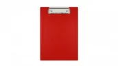 Deski z klipsem - Biurfol Clipboard A5 - czerwona - miniaturka - grafika 1