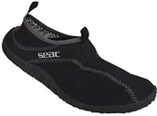 Pływanie - AQUA Seac Rainbow do sportów wodnych buty Surf buty buty plażowe buty z neoprenu dla kobiet i mężczyzn, czarny 1500010520450A_Noir_Taille 36 - miniaturka - grafika 1