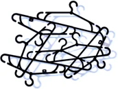 Wieszaki i stojaki - DECOlicious.pl Wieszak na ścianę MISZ MASZ DECO11 - miniaturka - grafika 1