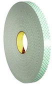 Taśmy klejące - 3M 4026 piankowa dwustronna taśma klejąca, tl. 1,6 mm, 38 mm x 33 m 4026 piankowa dwustronna taśma klejąca, tl. 1,6 mm, 38 mm x 33 m - miniaturka - grafika 1