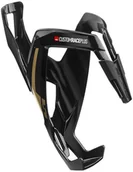 Akcesoria rowerowe - ELITE Koszyk na bidon Custom Race czarno-złoty - miniaturka - grafika 1