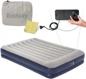 Materace turystyczne - Materac Dmuchany Z Pompką 203x152x36 Bestway 67725 - miniaturka - grafika 1