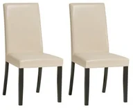 Krzesła - Lectus Komplet krzeseł Pavia, beżowy, 2 szt. - miniaturka - grafika 1