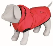 Ubranka dla psów - Trixie płaszcz zimowy Palermo, czerwony, XS - miniaturka - grafika 1