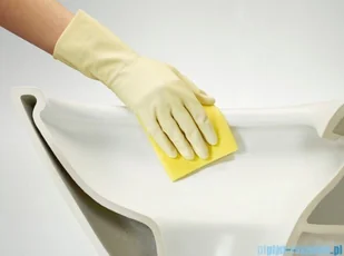 Roca Inspira Square Rimless miska wc podwieszana biała matowa A346537620 - Miski WC - miniaturka - grafika 2