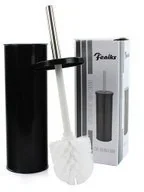 ARTYKUŁY AGD F STOJĄCA SZCZOTKA DO WC TUBA CZARNA FEN000319 - Akcesoria do wc - miniaturka - grafika 3