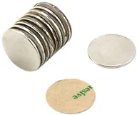 Dekoracje domu - first4magnetsTM first4magnets f309sa 10 samoprzylepne N42 magnesów neodymowych Süd wyciągnąć, 1 kg, opakowanie z 10, metalowy, srebrny, o średnicy 15 MM X 1 MM F309SA-10 - miniaturka - grafika 1