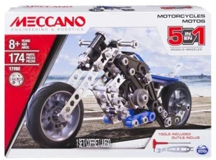 Spin Master Meccano Model 5 w 1 Motocykl 6036044 - Klocki - miniaturka - grafika 7