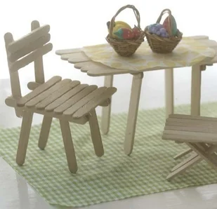 Creativ Company A S Patyczki, płaskie, 200 sztuk - Scrapbooking - miniaturka - grafika 7