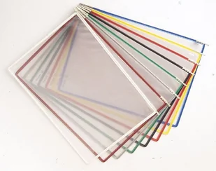 TARIFOLD PANEL PREZENTACYJNY A4 10SZT. OTWARCIE Z GÓRY MIX KOLORÓW - Akcesoria do projektorów - miniaturka - grafika 2