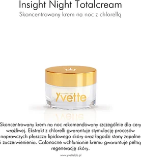 Yvette Skoncentrowany krem na noc z chlorellą 50 ml - Kremy do twarzy - miniaturka - grafika 2