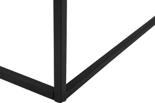 Beliani Stolik jasne drewno z czarnym DELANO - Ławy i stoliki kawowe - miniaturka - grafika 5